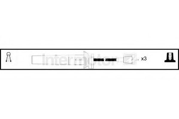 STANDARD 76115 Ignition Cable Kit
